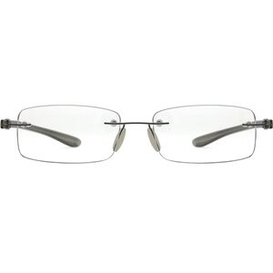Unisex Rimless Lightweight Reading Glasses Frameless Readers +1.75
